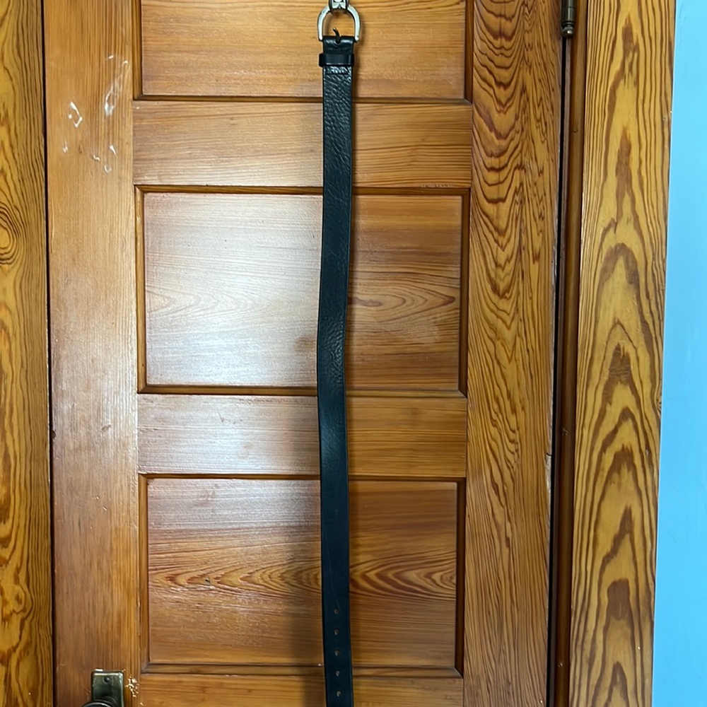 Eddie Bauer Leather Belt Size Small